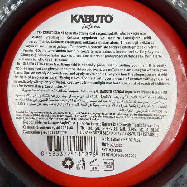 Kabuto Katana - Strong Hold 150ml