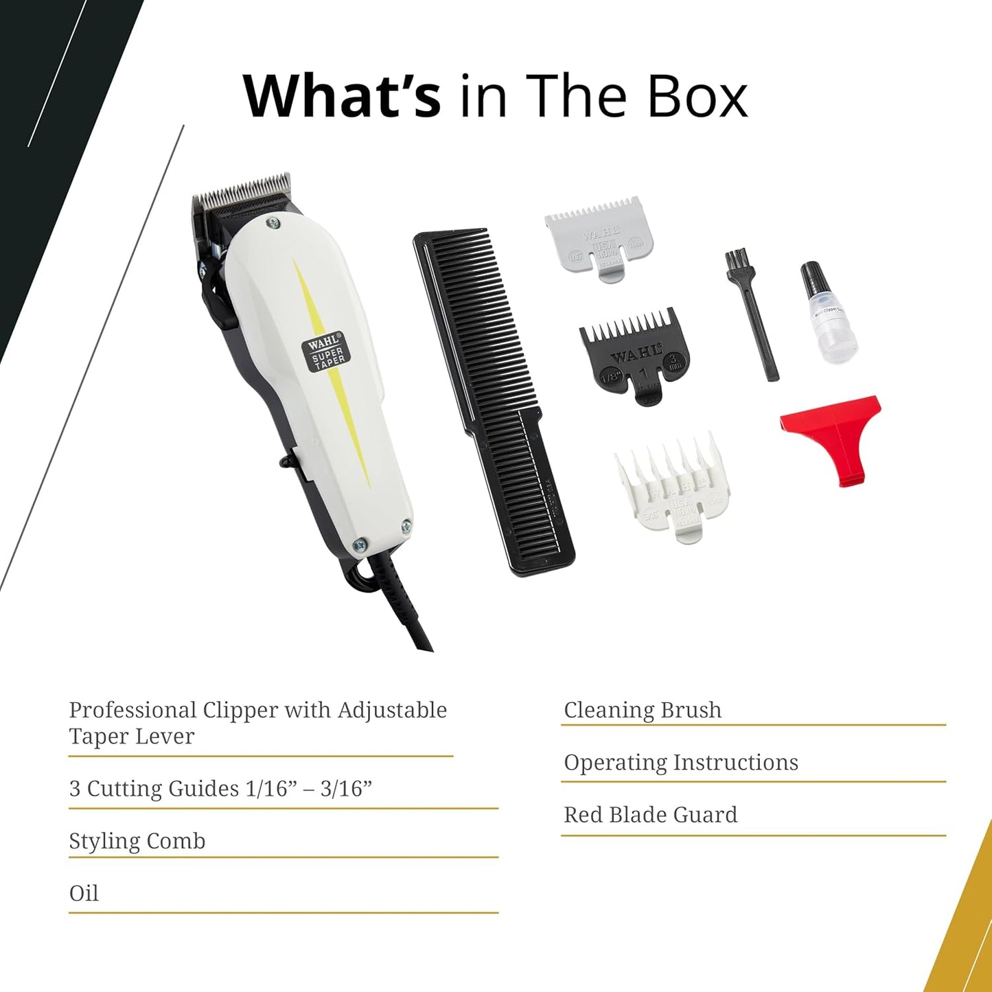 Wahl Professional Super Taper Corded Clipper