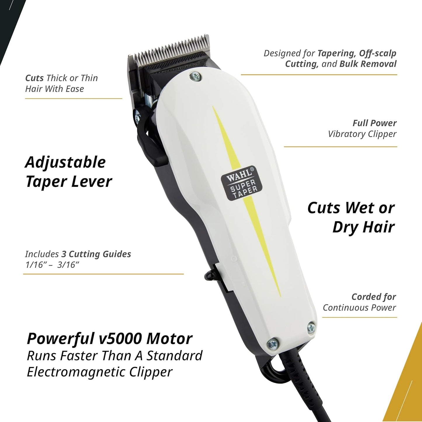 Wahl Professional Super Taper Corded Clipper