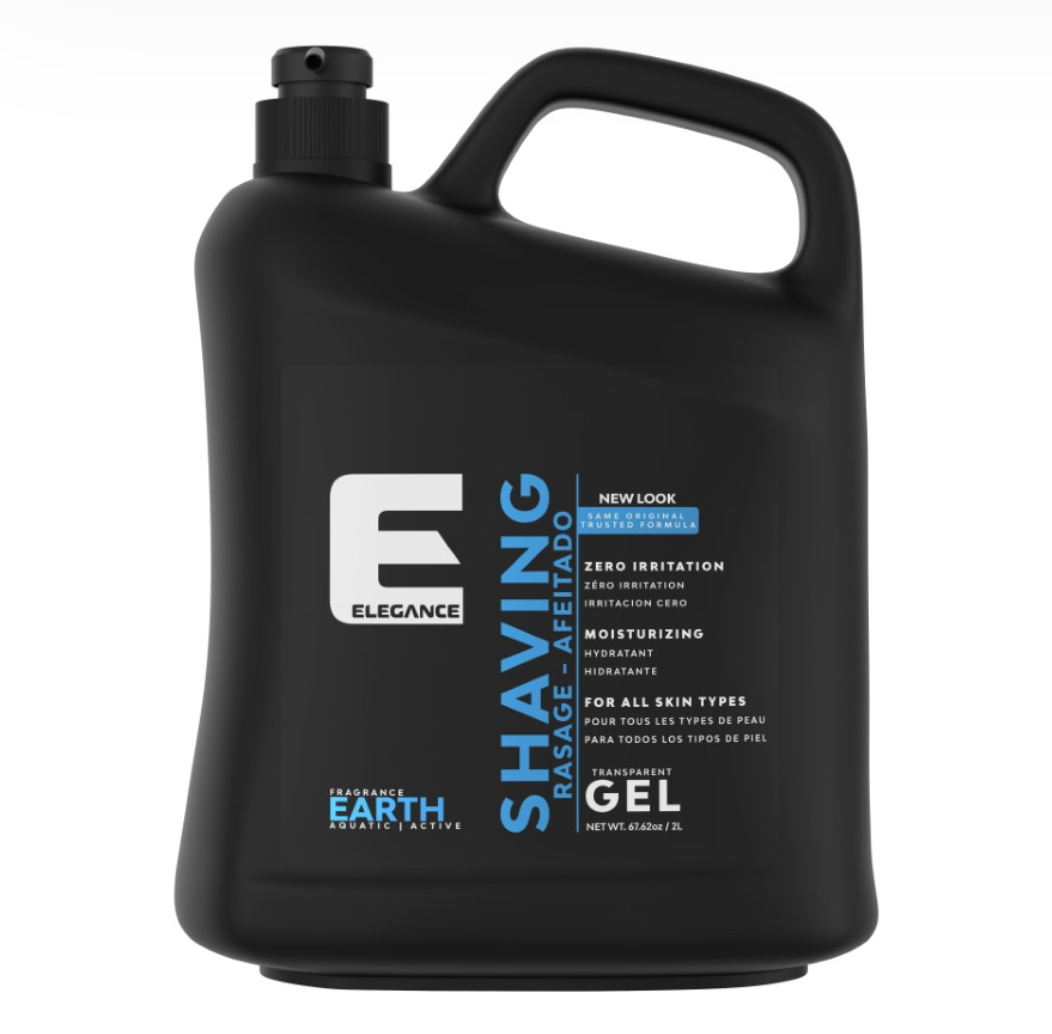 ELEGANCE SHAVING GEL (EARTH) 2-LITER
