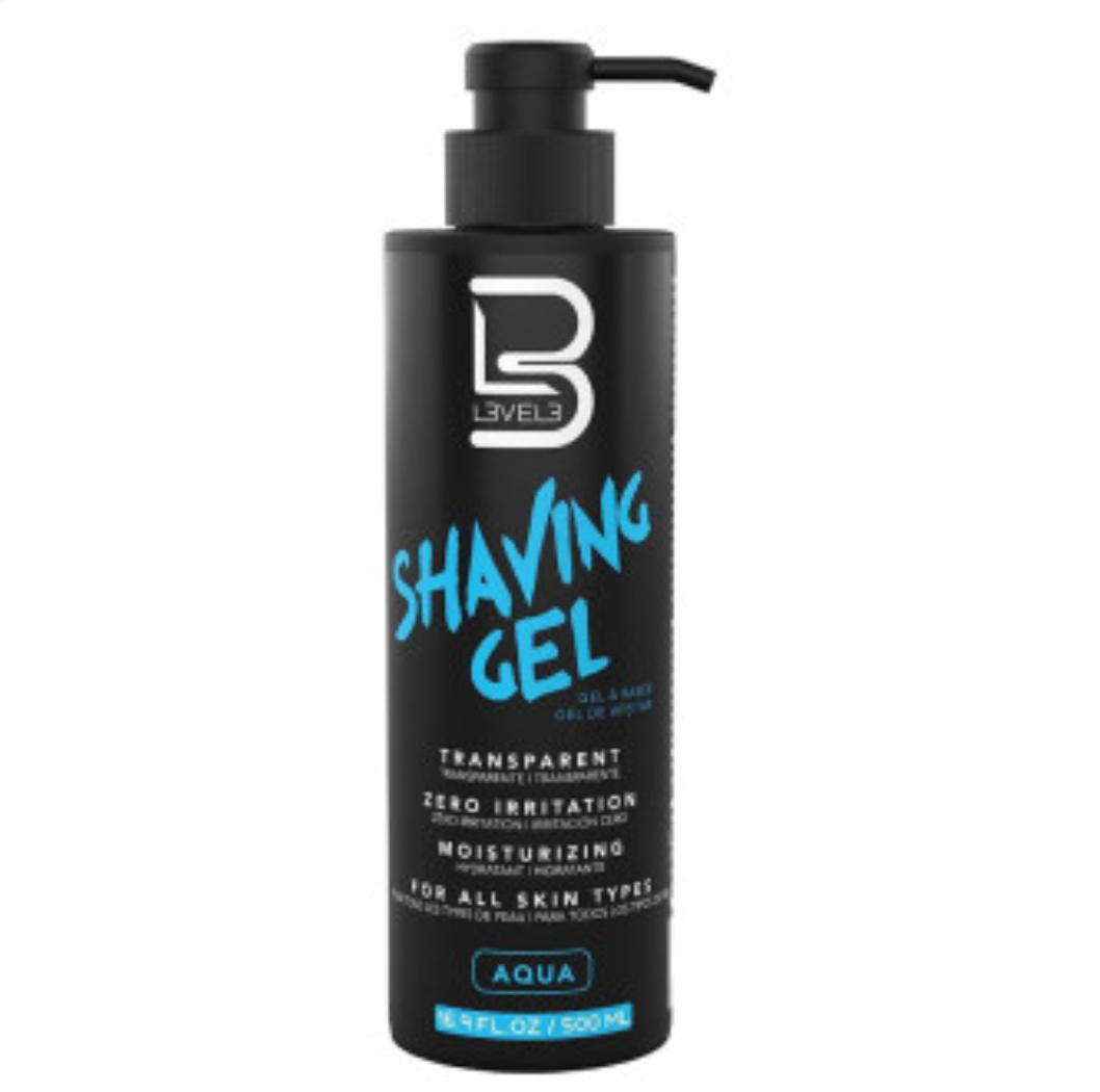 L3VEL3 AQUA SHAVE GEL 500ML