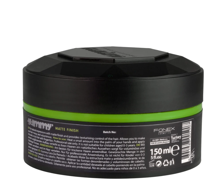 Gummy Styling Wax Matte Finish 150 ml