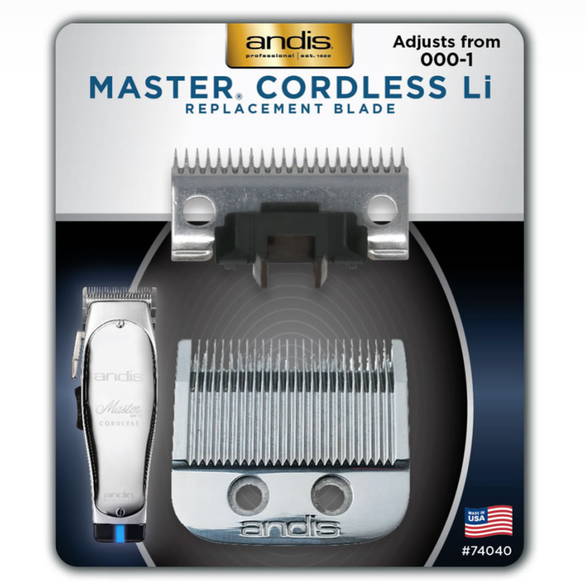 #74040 ANDIS CORDLESS MASTER BLADE