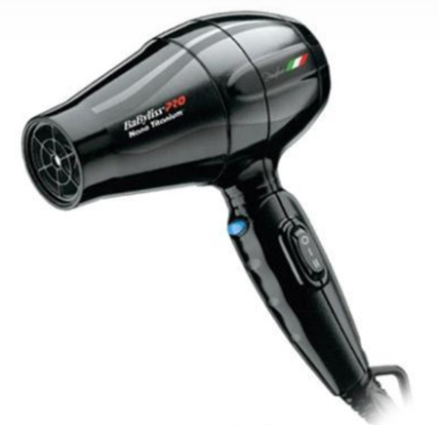 #BNT5510UC BABYLISSPRO NANO TITANIUM BAMBINO COMPACT DRYER 1000W