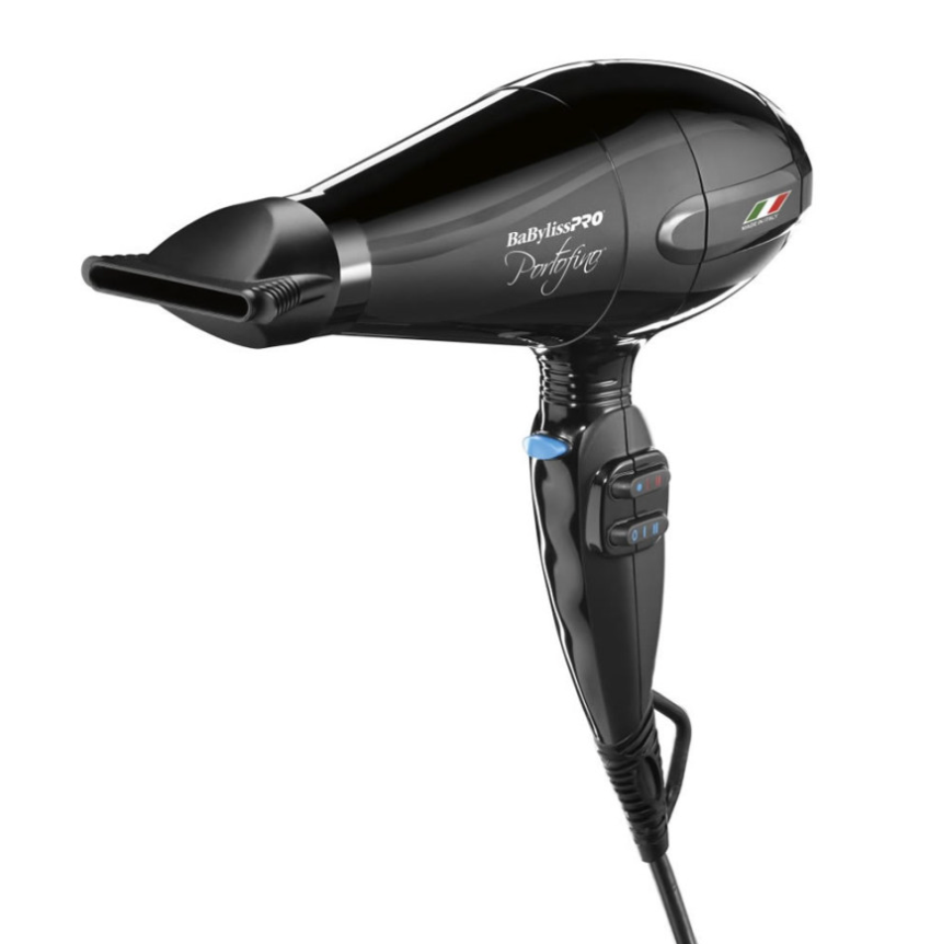 #BPOR1 BABYLISSPRO NANO TITANIUM PORTOFINO DRYER - BLACK