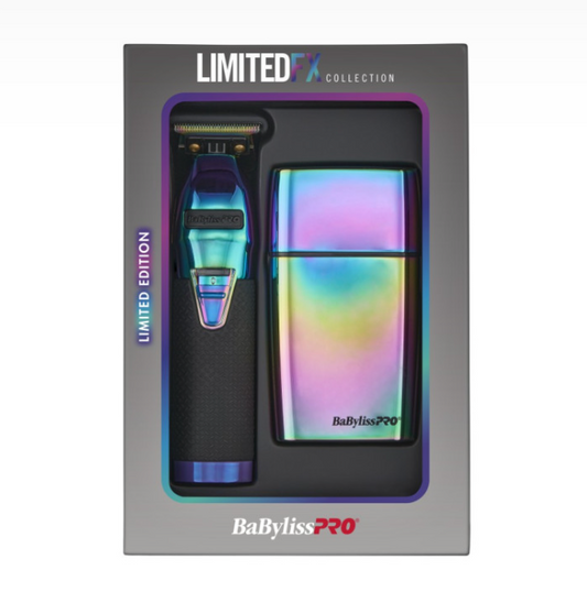 #FXDUOFS2TRB BABYLISSPRO LIMITEDFX IRIDESCENT TRIMMER & SHAVER COMBO