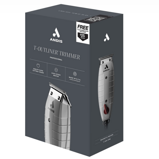 ANDIS T-OUTLINER TRIMMER W/ FREE REPLACEMENT BLADE