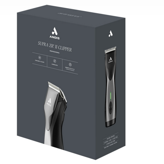 ANDIS SUPRA ZR II CORDLESS DETACHABLE BLADE CLIPPER