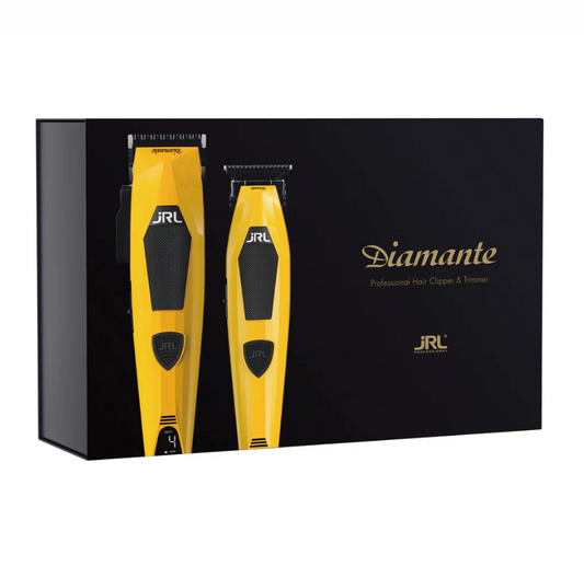 #DI2025Y JRL Diamante Clipper + Trimmer Kit (Yellow)