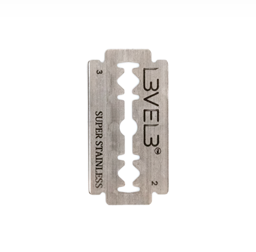 L3VEL3 DOUBLE EDGE RAZOR BLADES 100PK