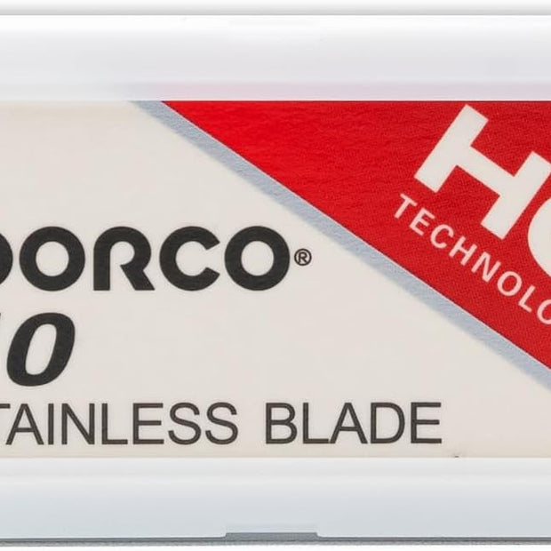 Dorco ST-301 Stainless Steel Razor Blades 100-Count Dispenser Pack