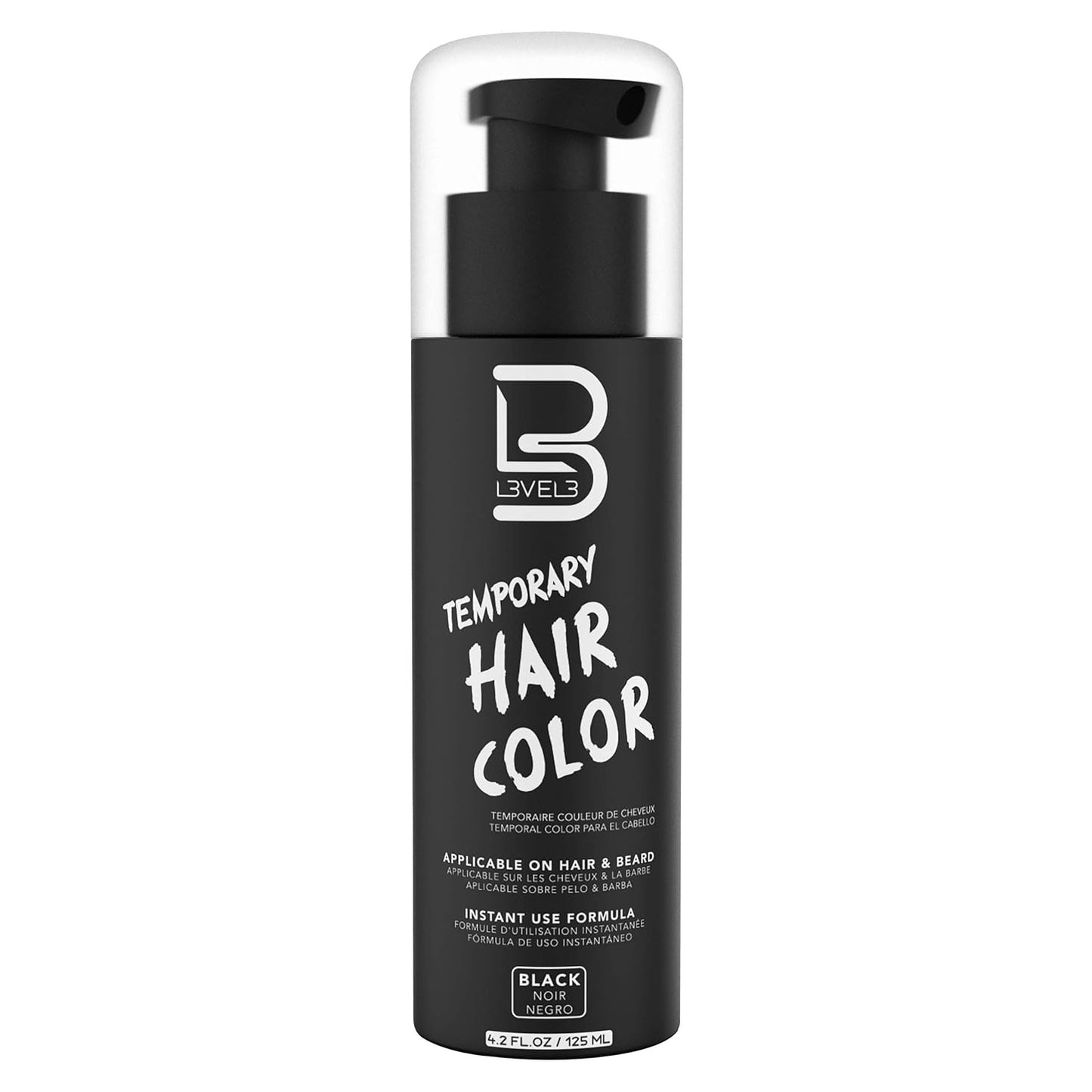 Level3 - Temporary Beard Color - Full Beard in Minutes