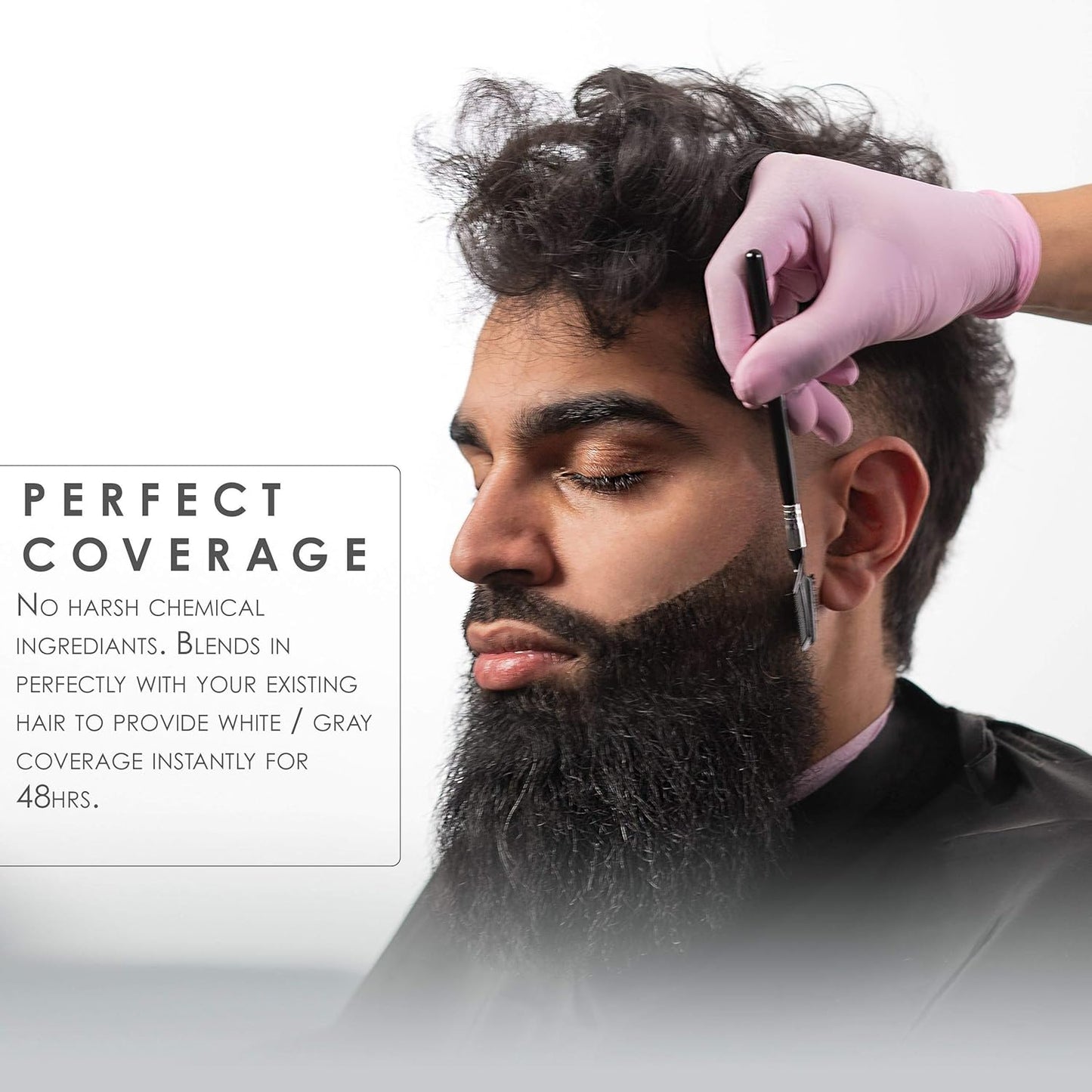 Level3 - Temporary Beard Color - Full Beard in Minutes
