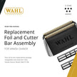 Wahl Professional Vanish Shaver Foil Head Cutter Bar Replacement High Performance Shaving Accessories