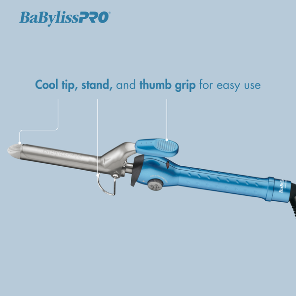 BaBylissPRO® Nano Titanium™ 1½" Spring Curling Iron