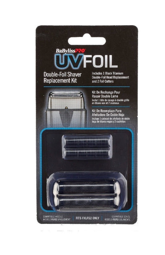 BaByliss PRO UVFOIL Double-Foil Shaver Replacement Kit for FXLFS2