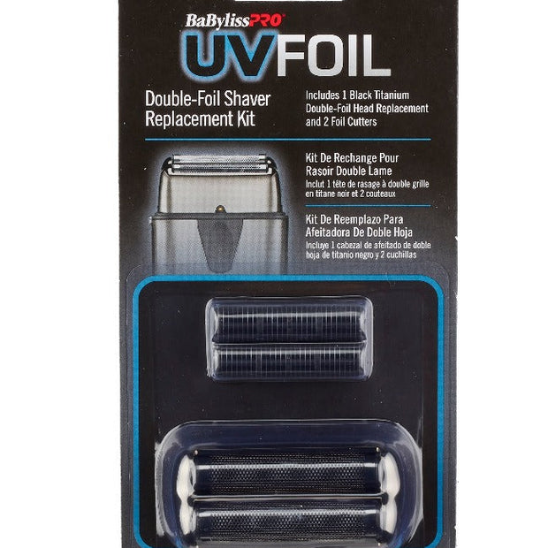 BaByliss PRO UVFOIL Double-Foil Shaver Replacement Kit for FXLFS2