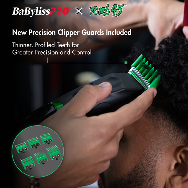 BaBylissPRO® x Tomb45® Wireless-Charging Clipper
