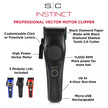 StyleCraft Instinct Professional IN2 Vector Motor Cordless Hair Clipper with Intuitive Torque Control