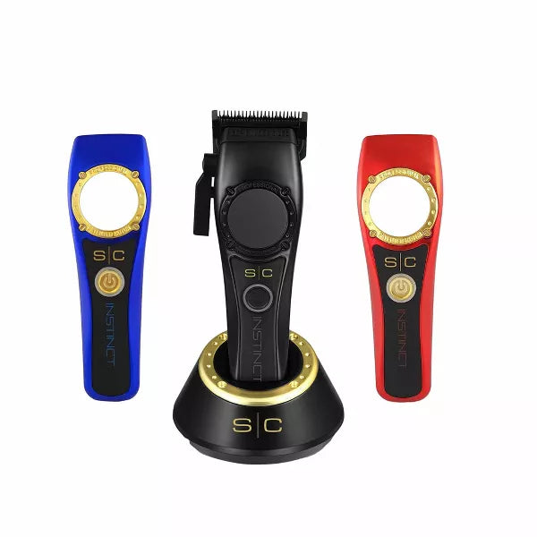 StyleCraft Instinct Professional IN2 Vector Motor Cordless Hair Clipper with Intuitive Torque Control