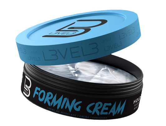 Level 3 Forming Cream - Natural Look Hairstyle - Improves Volume - No Stickiness