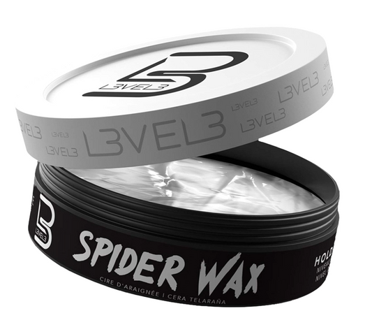 L3 Level 3 Spider Wax - Long Lasting and Strong Hold Improve your Hair Volume and Texture