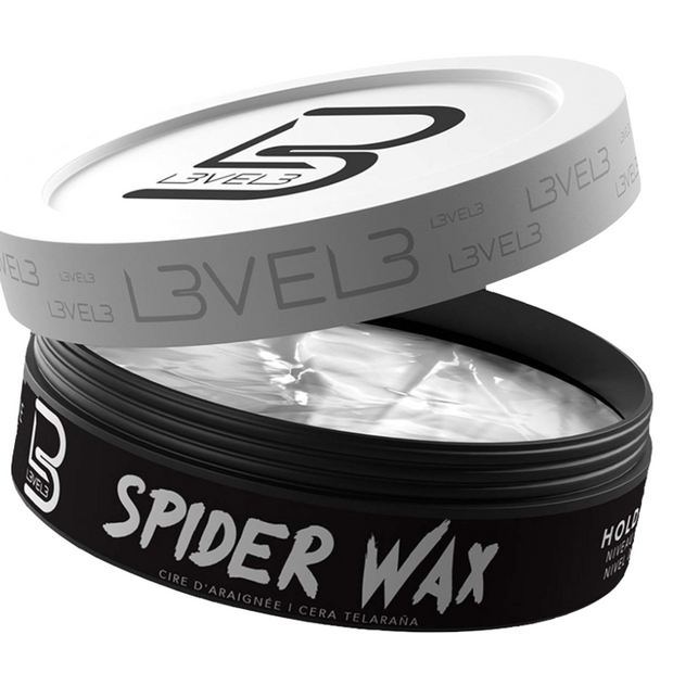 L3 Level 3 Spider Wax - Long Lasting and Strong Hold Improve your Hair Volume and Texture