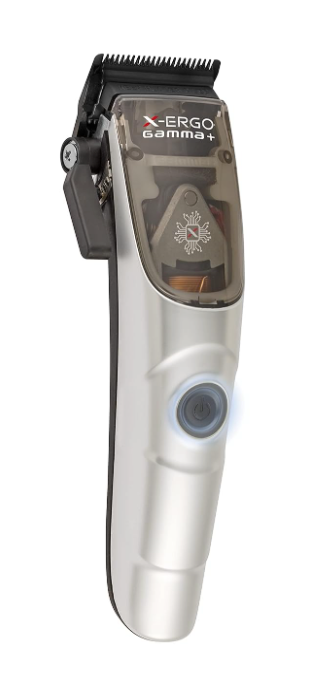 GAMMA+ XErgo Professional Hair Clipper and Ergo Professional Hair Clipper with Microchipped Magnetic Motors