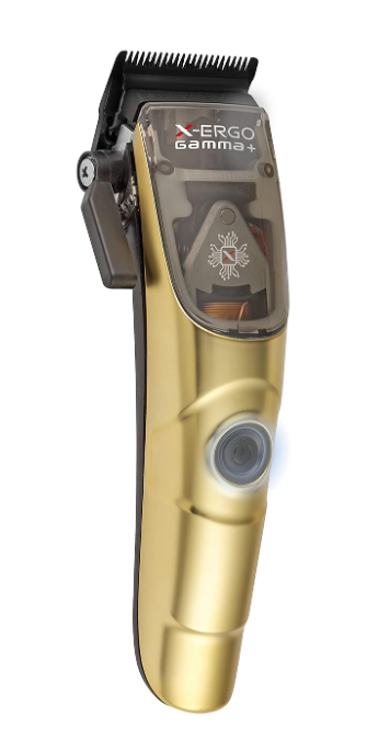 GAMMA+ XErgo Professional Hair Clipper and Ergo Professional Hair Clipper with Microchipped Magnetic Motors