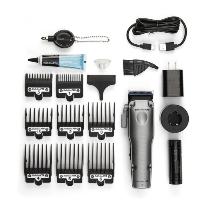 BaBylissPRO® FXONE™ Lo-ProFX High Performance Low-Profile Clipper (Silver)