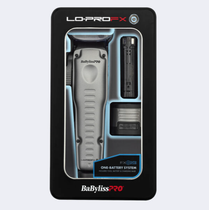 BaBylissPRO® FXONE™ Lo-ProFX High Performance Low-Profile Clipper (Silver)
