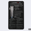 BaBylissPRO® FXONE™ Lo-ProFX High Performance Low-Profile Clipper (Silver)