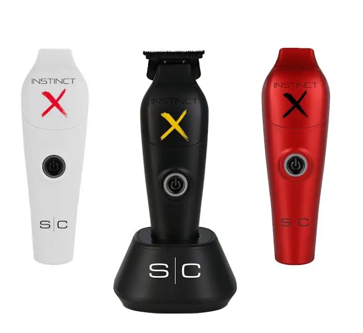 StyleCraft Instinct X Metal Trimmer - Professional Cordless Hair Trimmer with IN2 Vector Motor