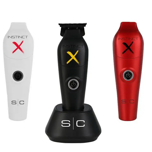 StyleCraft Instinct X Metal Trimmer - Professional Cordless Hair Trimmer with IN2 Vector Motor