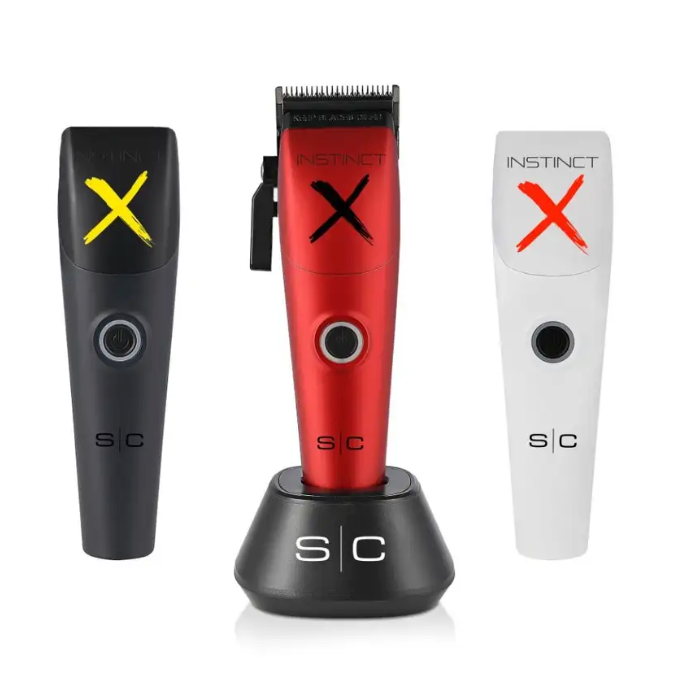 StyleCraft Instinct X Clipper - Professional Cordless Hair Clipper with Vector Motor