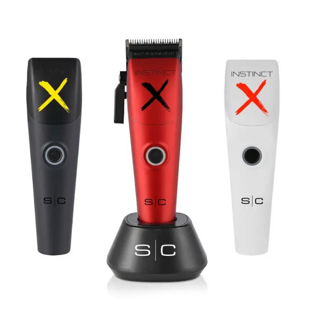StyleCraft Instinct X Clipper - Professional Cordless Hair Clipper with Vector Motor