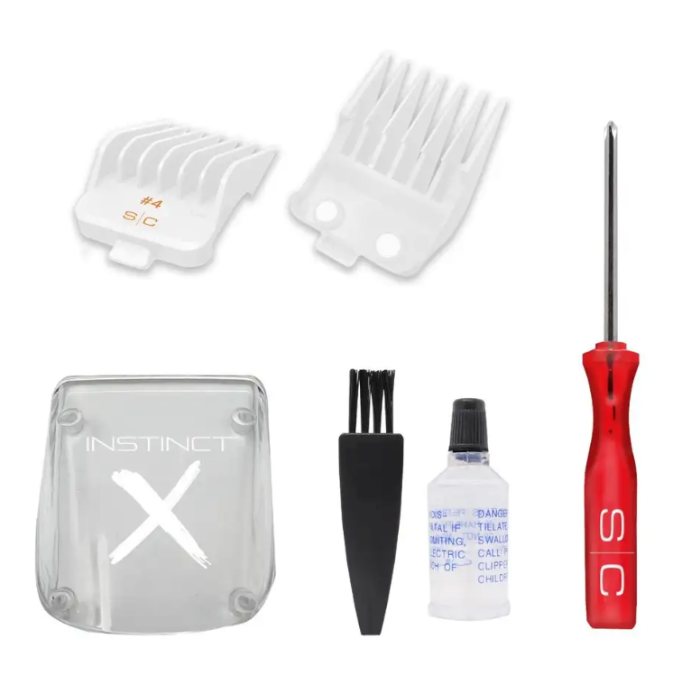 StyleCraft Instinct X Clipper - Professional Cordless Hair Clipper with Vector Motor