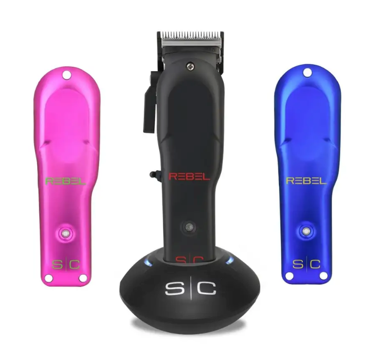 StyleCraft Rebel Clipper - Professional Cordless Modular Hair Clipper with Super-Torque Motor