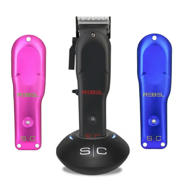 StyleCraft Rebel Clipper - Professional Cordless Modular Hair Clipper with Super-Torque Motor