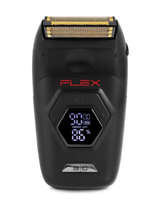 StyleCraft Flex Shaver - Professional Double Foil Cordless Shaver with Super-Torque Motor