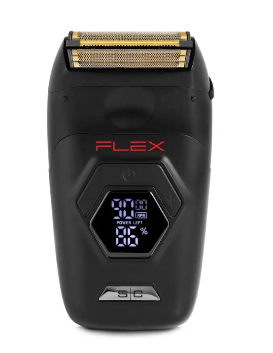 StyleCraft Flex Shaver - Professional Double Foil Cordless Shaver with Super-Torque Motor