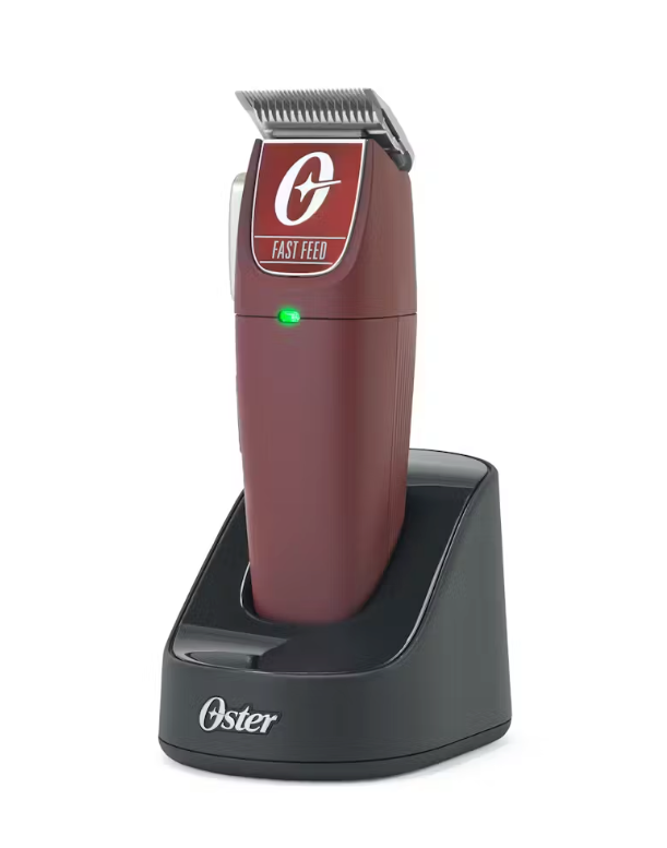 Oster® Professional Fast Feed® Cordless Clippers, Burgundy