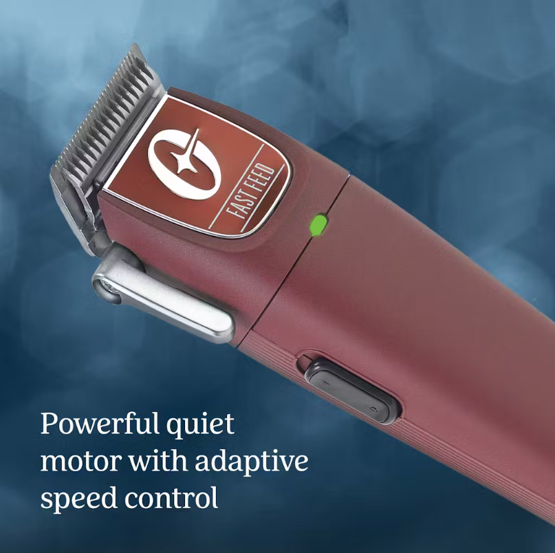 Oster® Professional Fast Feed® Cordless Clippers, Burgundy