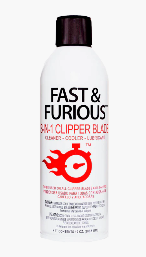 Fast & Furious 3-in-1 Clipper Blade Lubricant