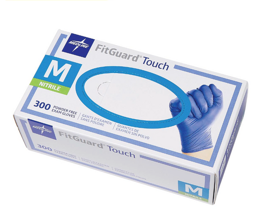 FitGuard Touch Powder-Free Nitrile Exam Gloves