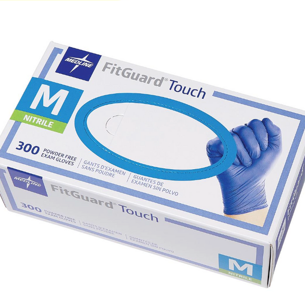 FitGuard Touch Powder-Free Nitrile Exam Gloves