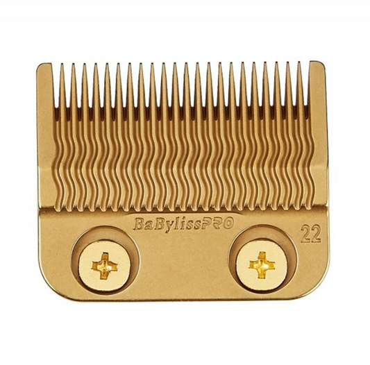 #FX8022G BABYLISSPRO GOLD TITANIUM MIM PRECISION FADE BLADE
