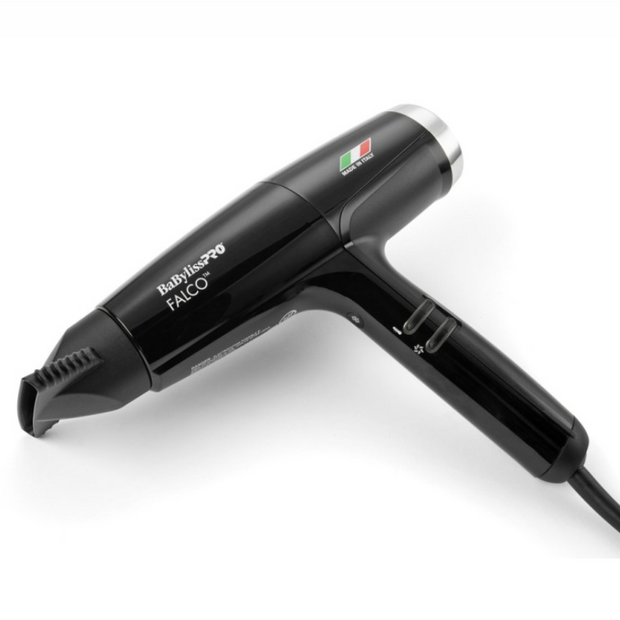 #BNT8550B BABYLISSPRO NANO TITANIUM FALCO DRYER - BLACK