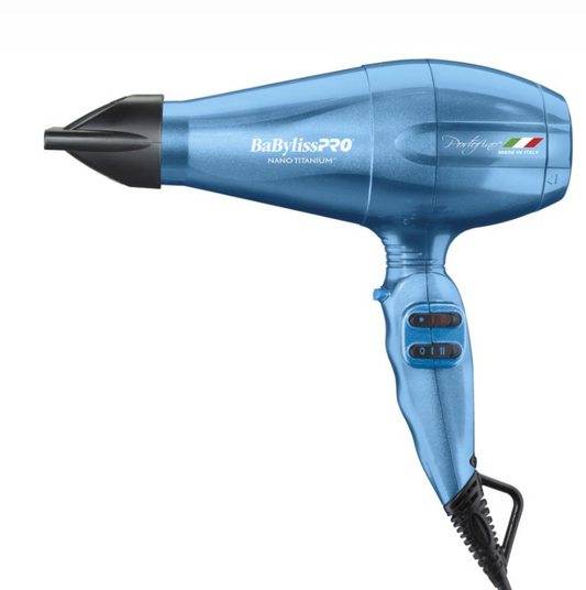 #BNTB6610N BABYLISSPRO NANO TITANIUM PORTOFINO DRYER - BLUE
