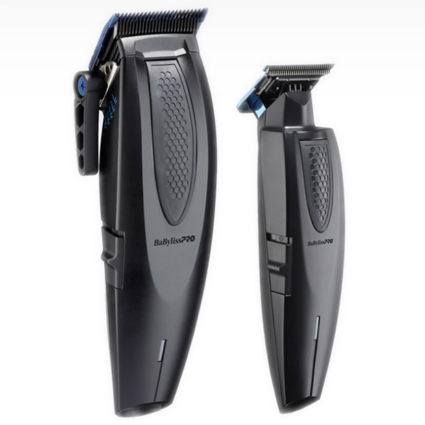 BABYLISSPRO LITHIUMFX+ MATTE BLACK CLIPPER/TRIMMER COMBO
